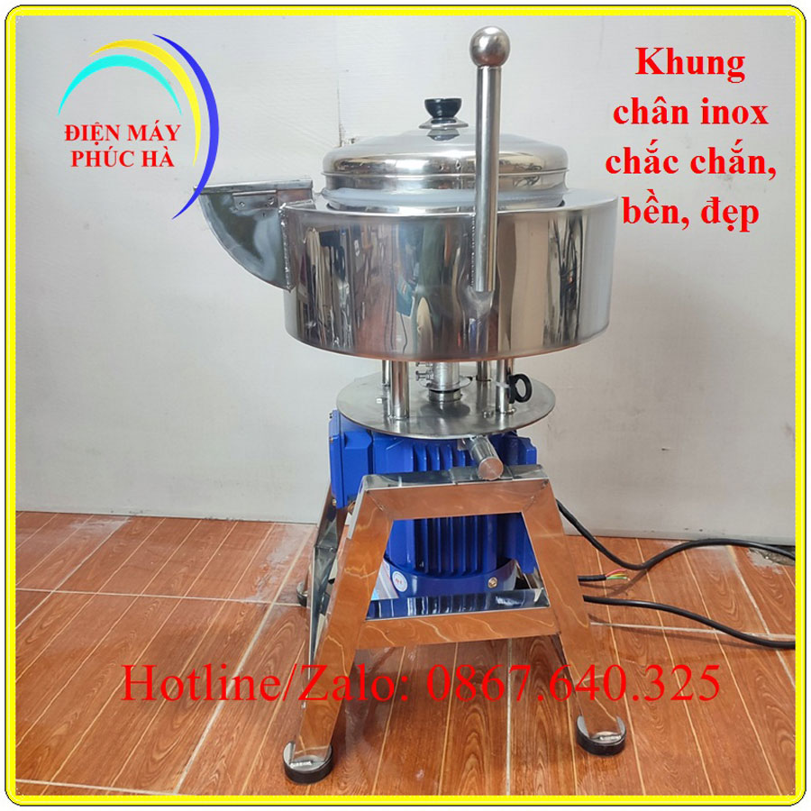 Máy Xay Chả Lụa 5Kg Động Cơ 3Kw Điện 3 Pha
