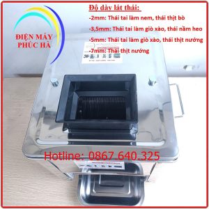 Máy Cắt Lỗ Tai Heo Chín Làm Nem Tai