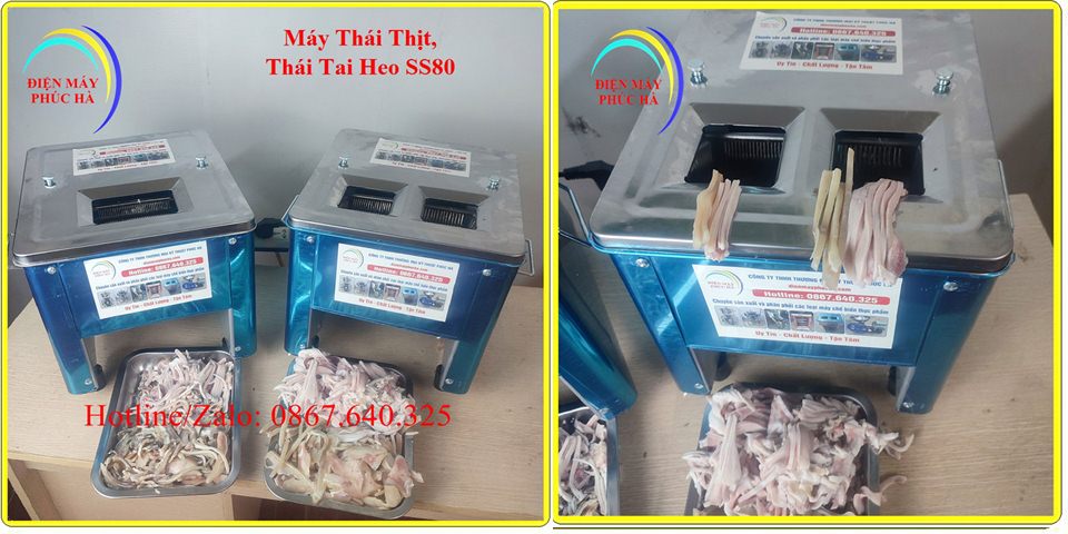 Máy Thái Tai Heo