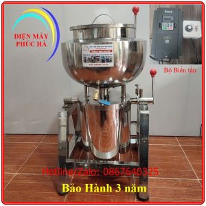 Máy xay thịt làm giò chả xúc xích 10kg dùng biến tần