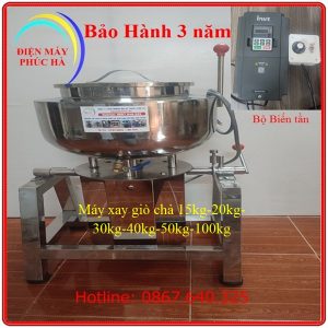 Máy Xay Giò chả công nghiệp 15kg-20kg-30kg-40kg-50kg-100kg