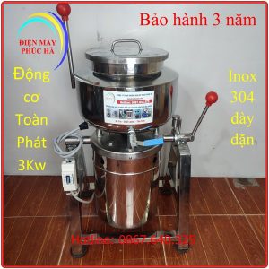 Máy Xay giò chả 3kg nồi đúc inox 304