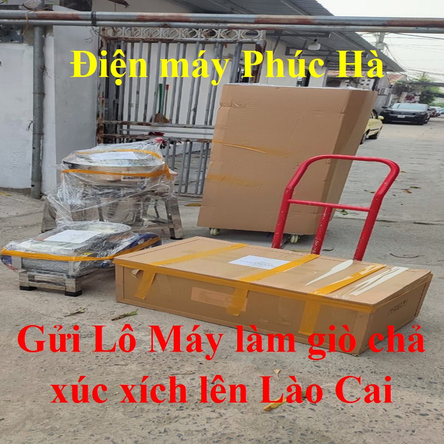 Máy xay giò chả tại Lào Cai