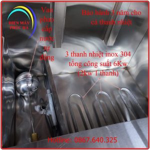 Tủ hấp giò chả bằng điện