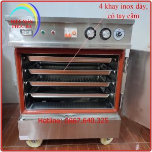 Tủ hấp giò chả xúc xích bằng điện