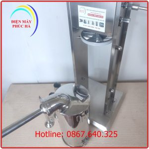 Máy đùn xúc xích 5l inox 304