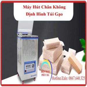 Máy hút chân không gạo có định hình