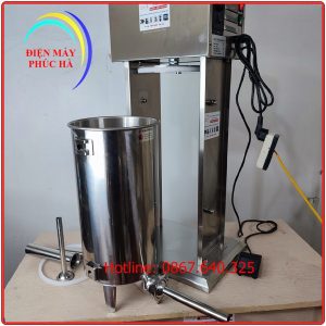 Máy nhồi xúc xích 15 lít inox 304