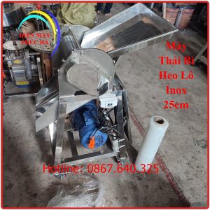 Máy thái bì lô 25cm