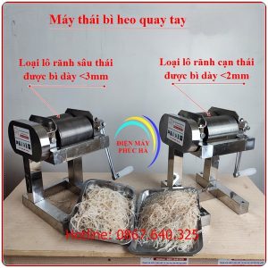 Máy Thái Bì Heo Bao Nhiêu Tiền