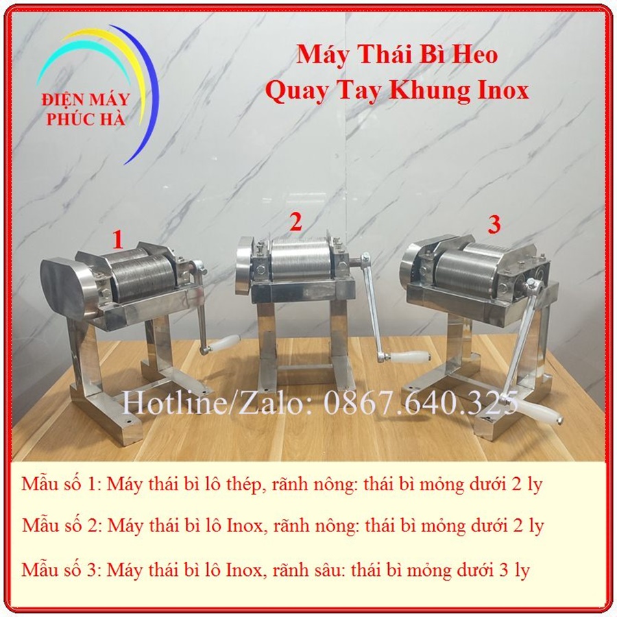 Máy Thái Da Lợn