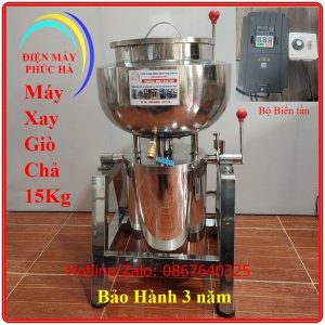 Máy xay giò chả 15kg