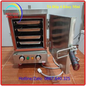 Tủ hấp giò chả xúc xích mini